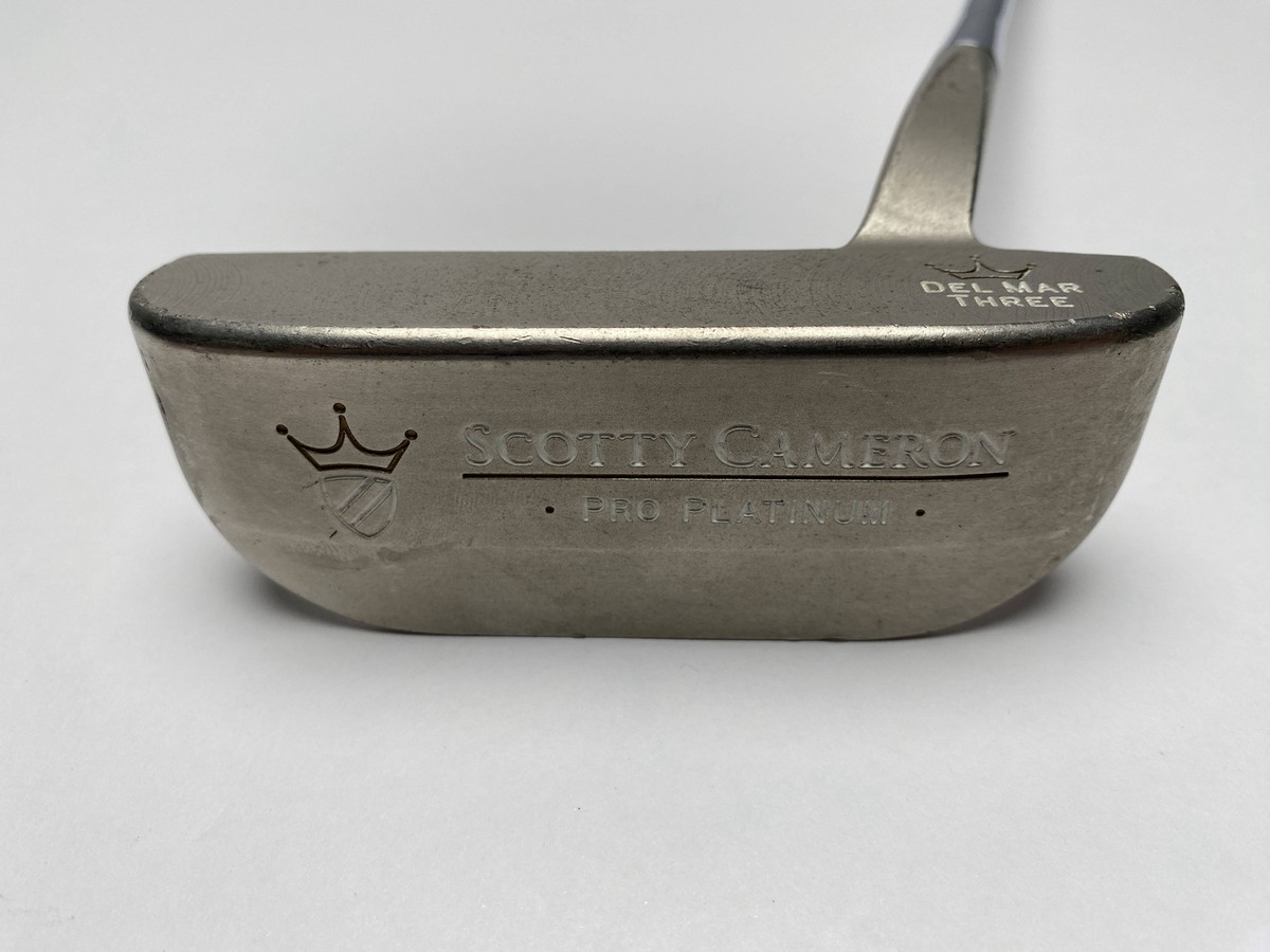 Scotty Cameron Pro Platinum パター レフティ Scotty Cameron Pro Platinum Del Mar 3 Putter 35