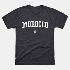 Morocco Shirt | Morocco T-Shirt | Al Maghrib, Casablanca, Marrakech, Sahara