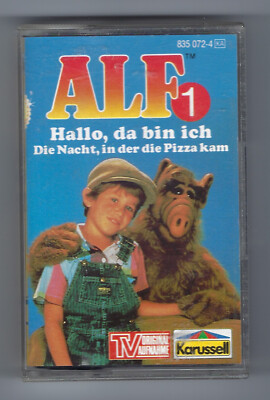 ALF MC Folge 1 - Hallo da bin ich / Die Nacht in der die -- Karussell Kassette