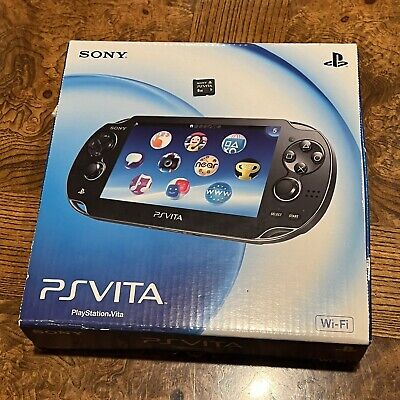 Boxed BLACK Sony PS Vita 1000 PCH-1000 OLED System w/ 8gb Memory Card  Import | eBay