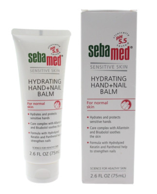 SEBA MED Hydrating Hand & Nail Balm - 75 mL / 2.54 fl. oz