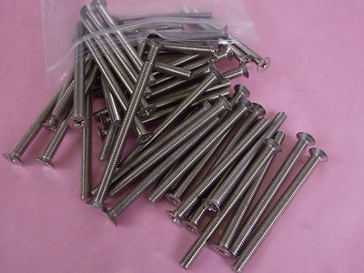 1000 pcs di viti a testa piatta DIN 963 - in acciaio inox A2 con kraftool M 4 x 18 1000 pcs di viti a testa piatta DIN 963 - in acciaio inox A2 con kraftool M 4 x 18