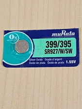 1 pc MURATA 395 SR927SW SR927 Silver Oxide Watch Battery  Sony USA seller