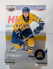 2021-22  CHL Hockey Stars Clear Cut Xavier Bourgault #324 pre rookie senators