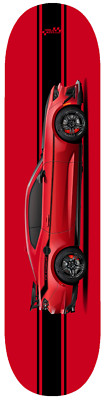 Car Art Camaro 6th gen Skateboard Deck 7-ply maple american zl1 1le hot rod v7