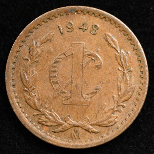 Mexico 1 Centavo 1948, Coin, Inv#E384