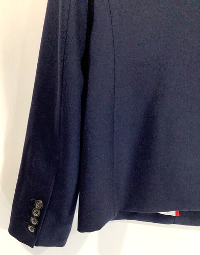 J.CREW Size 6 Regent blazer in wool flannel NAVY BLUE Style B0323 - Bild 12 von 13