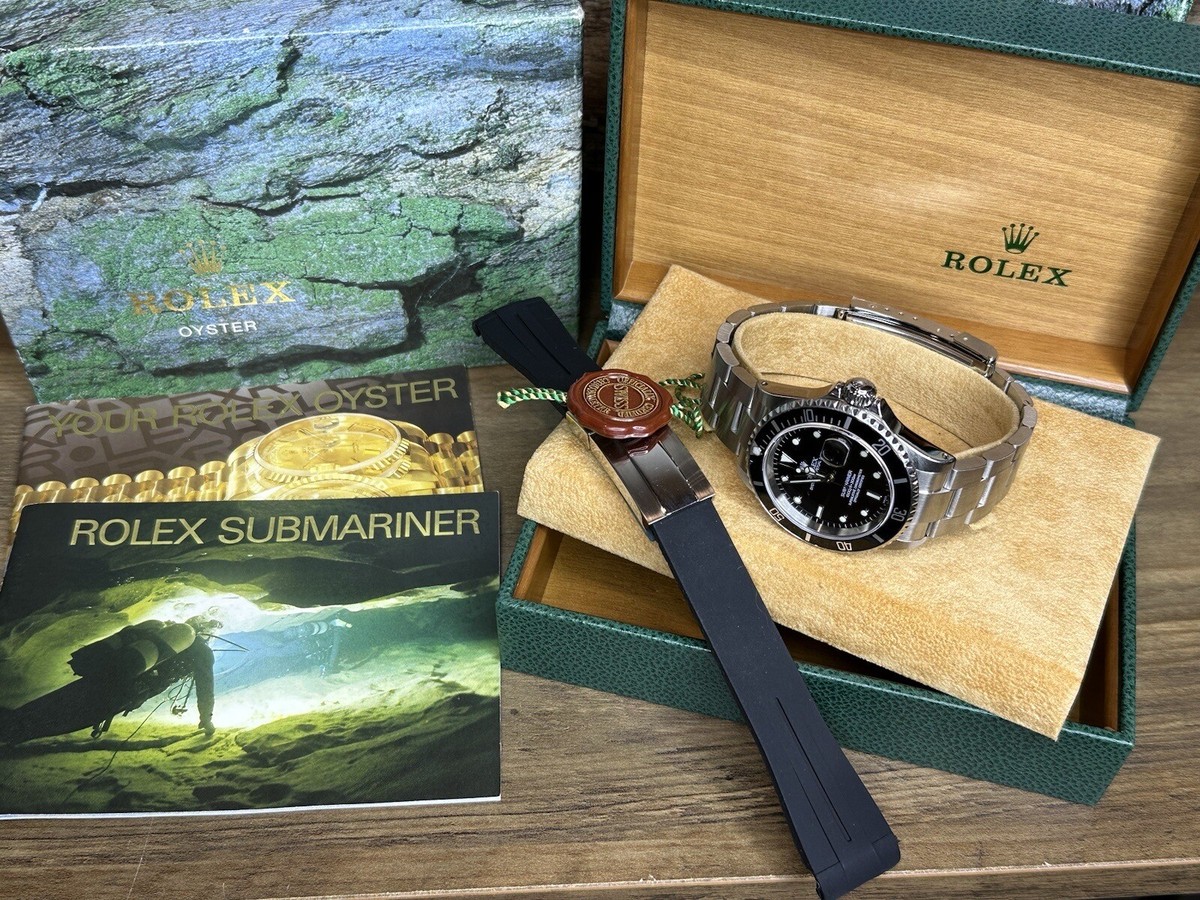 Rolex Submariner 16610 40mm Stainless Steel Black Full 1 Rolex Submariner 16610 40mm Stainless Steel Black Full 1