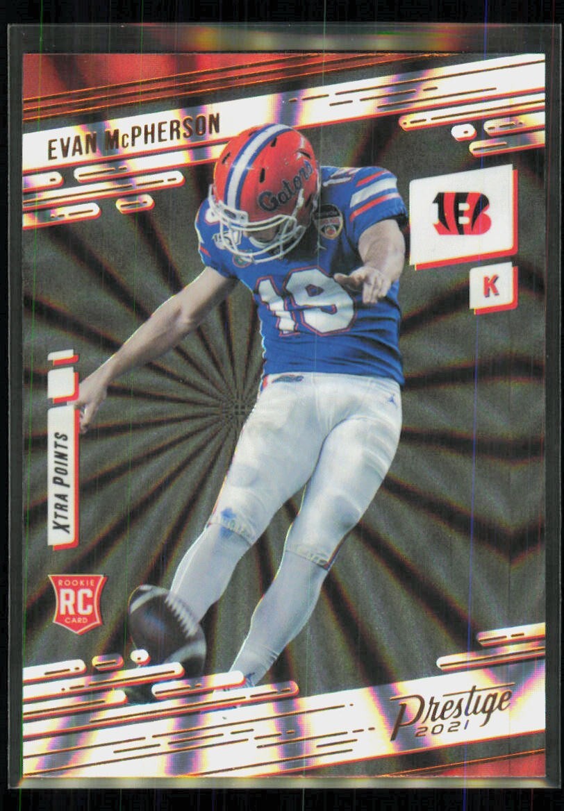 Evan McPherson Panini Prestige #284 Sunburst Xtra Points