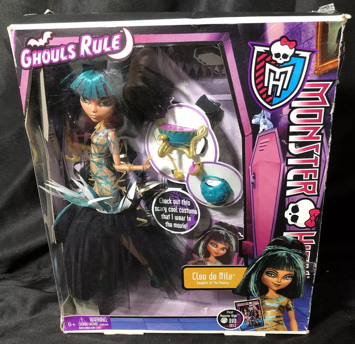 Monster High Ghouls Rule Cleo De Nile Doll