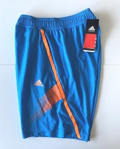 Adidas Kids Blue SAMBA Collection Junior Training Climalite Shorts Size XS - Picture 6 of 7