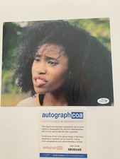 Zoe Renee signed autographed 8x10 photo Nancy Drew ACOA