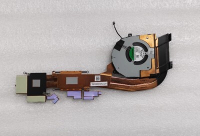 For DELL Latitude 5511 3551 CPU Cooling Heatsink Fan 0M5JXW 058FXF