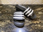 NEW Adidas Adilette Comfort Plus Stripes Slides Sandals Slipper Navy W 9 M 7 — photo 6