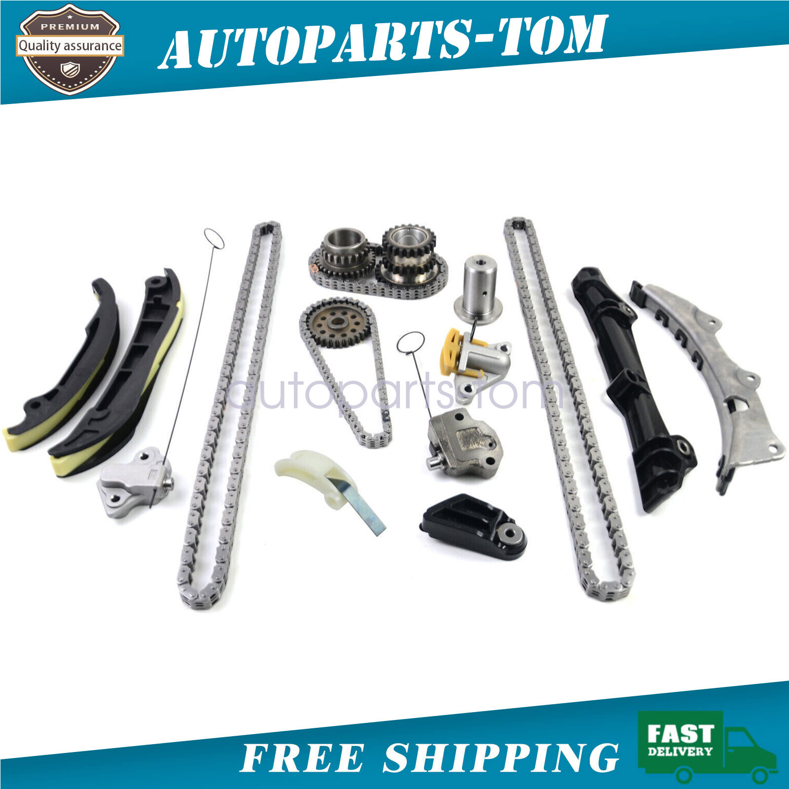 Timing Chain Kit For Maserati Ghibli Levante Quattroporte 3.0TT V6 Engine 323513