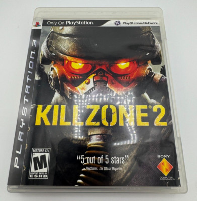 Killzone 2 video game for PlayStation3 (PS3) used, case, disc, manual