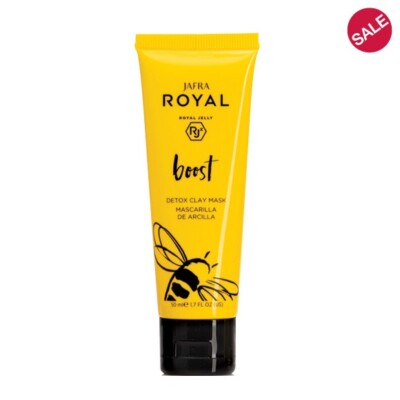 Jafra Mascarilla de Arcilla. Royal Boost Detox Clay Face Mask 1.7 FL Oz 2 PACK