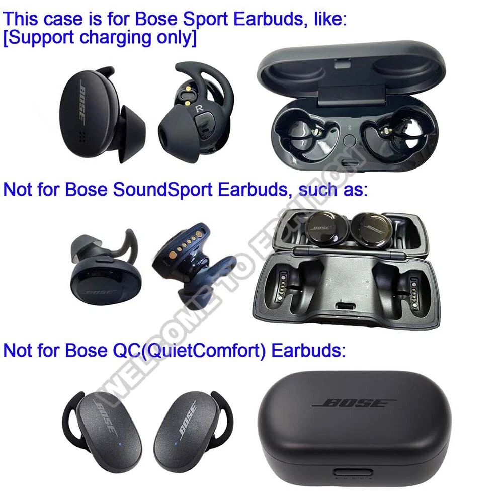 Bose Sport Earbuds Spare Charging Case Headphones Charger No