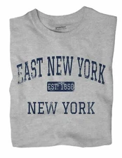 East New York New York NY T-Shirt Brooklyn EST