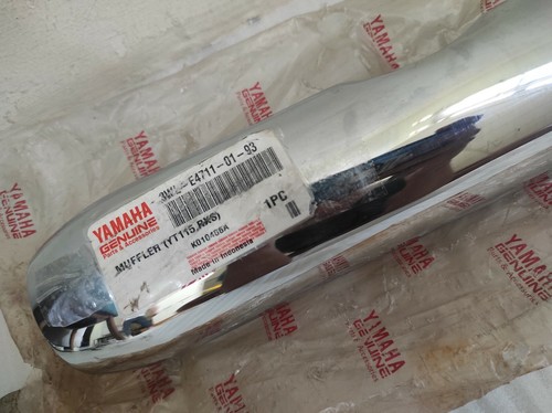 Exhaust Muffler Genuine Yamaha RXS RXS115 RX115 Special YT115 3WL-E4711-01 - Foto 2 di 9