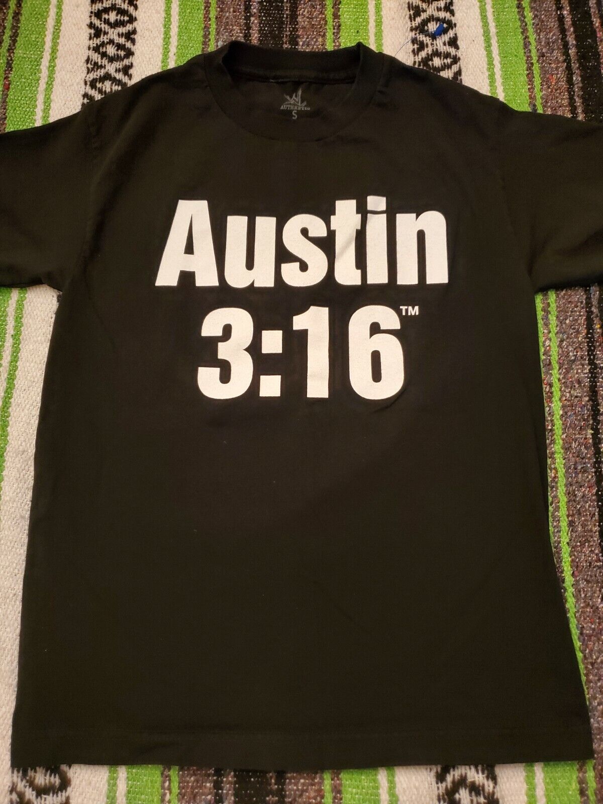 Stone Cold Steve Austin 3:16 WWE T Shirt Mens Size S Black | eBay