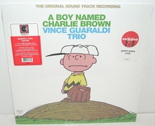 VINCE GUARALDI TRIO - A BOY NAMED CHARLIE BROWN (LP) Cards Green 2021 NEW Target