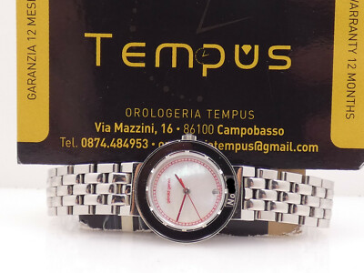GERALD GENTA RETRO CLASSIC LADY G3338.7 MOP DIAL NEW OLD STOCK STAHL UHR