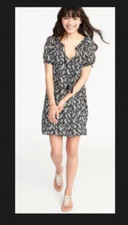 OLD NAVY ~ NWT! New Size XS ~ Zebra Lightweight BOHO PEASANT Festival! Dress