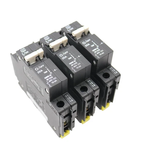 (Lot of 3) CBI QY-1(13) 20A QY-1-13-DM-U2-20A-B1 Circuit Breaker Single Pole