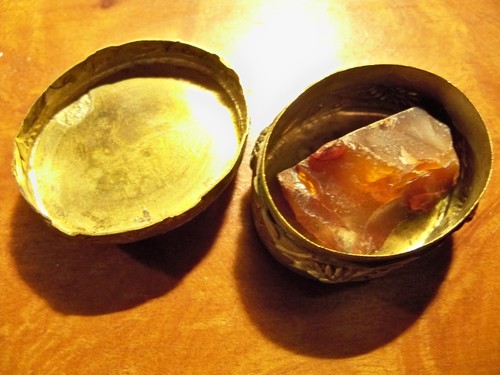 victorian Chinese shou case snuff Box Carnelian compact casket ormolu stone carv - Picture 3 of 6