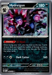 Hydreigon 140/193 Paldea Evolved Reverse Holo Rare