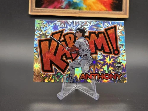 2025 Panini Prospect Edition Baseball KABOOM Roman Anthony RC Boston Red Sox #5