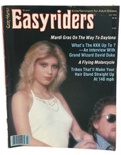 VTG Easyriders Magazine 85 July 1980 David Mann Centerfold Mardi Gras