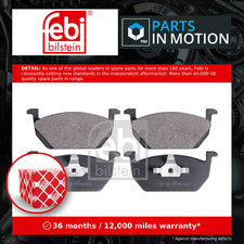 Brake Pads Set fits SEAT ARONA KJ7 Front 1.0 1.5 1.6D 2017 on 2Q0698151B Febi