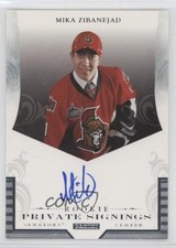 2011-12 Panini Rookie Anthology Private Signings Mika Zibanejad #R-MZ2 Auto 03hd