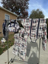 NEW EQUINE COUTURE ‘MACKENZIE’ FULL SET OF 5 EQUESTRIAN GEAR/SHOW BAGS