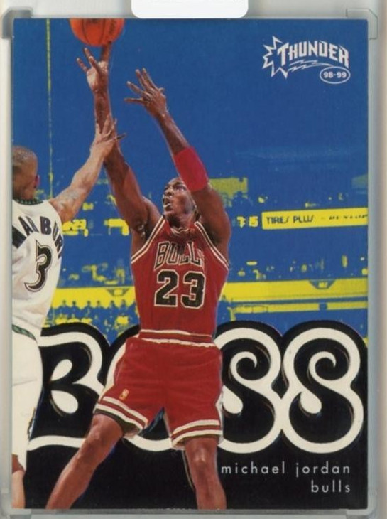 1998-99 SkyBox Thunder Michael Jordan Boss #7