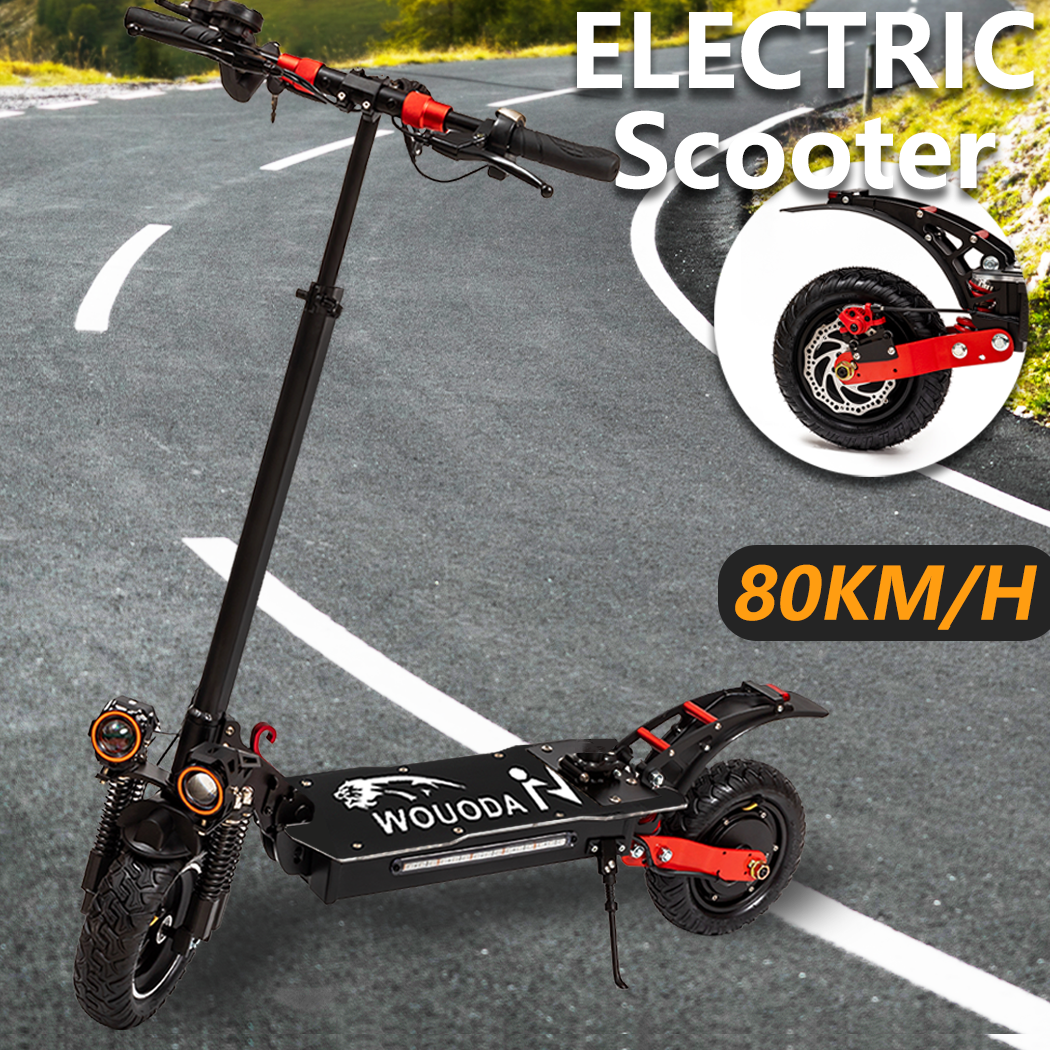 3000W Portable Electric Scooter Off-Road Scooter Foldable E Bike