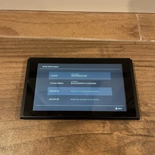 Nintendo Switch v2 Video Game Console Only HAC-001(-01) Black