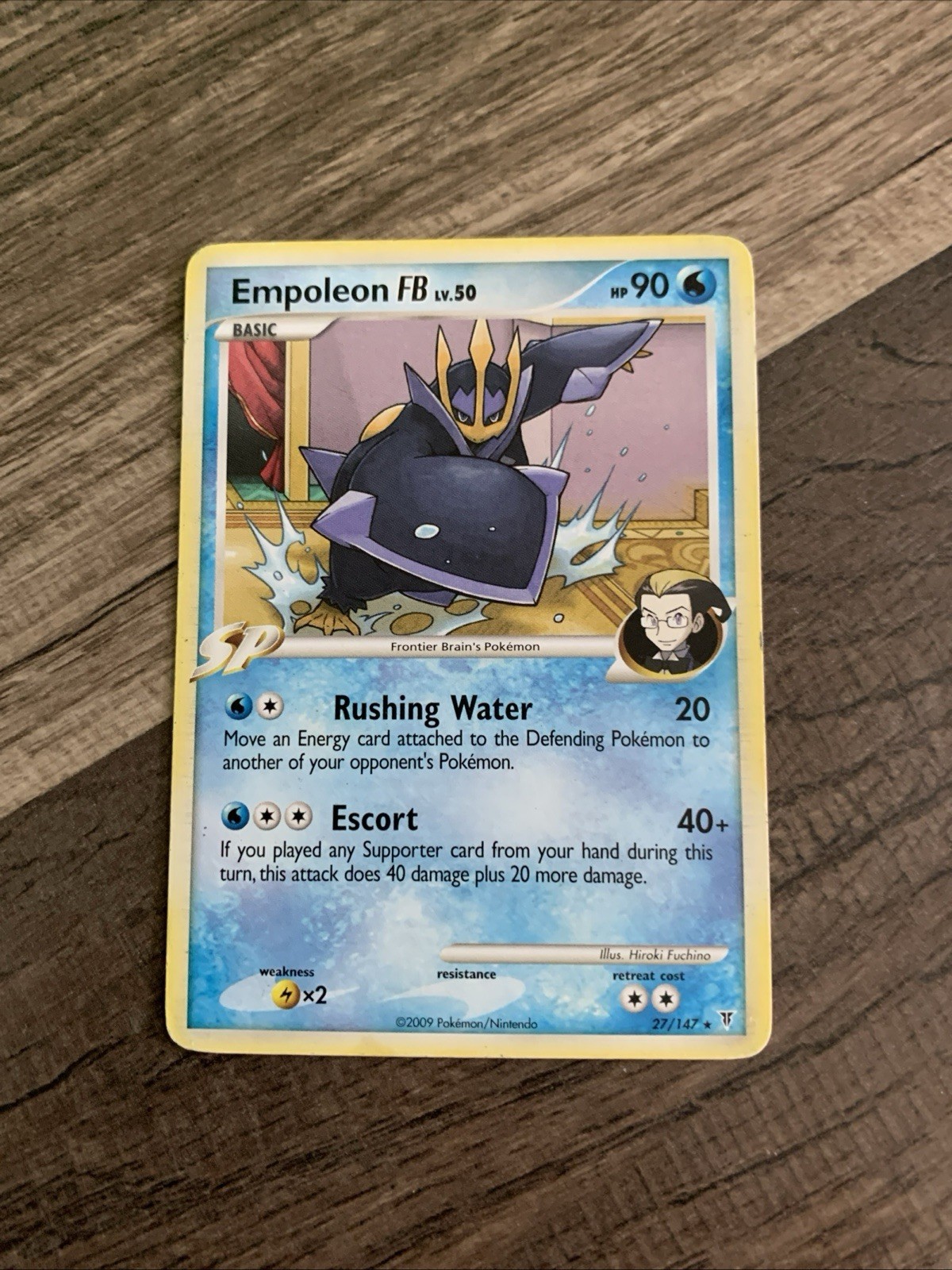 Pokemon Card Empoleon FB LV.50 Supreme Victors 27/147 NEAR MINT Non-Holo Rare!!!