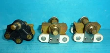 3 Antique Radio Brass Variable Tuning Capacitors Pilot & Hammarlund