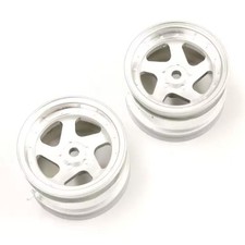Kyosho OPTIMA 5 Spoke Rim 43mm 2pcs Satin Chrome 1/10 RC Car Buggy OTH244SCC
