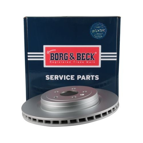 2x Brake Discs Vented Rear 365mm BBD6294S Borg & Beck 142063100A 600643100C - Image 3