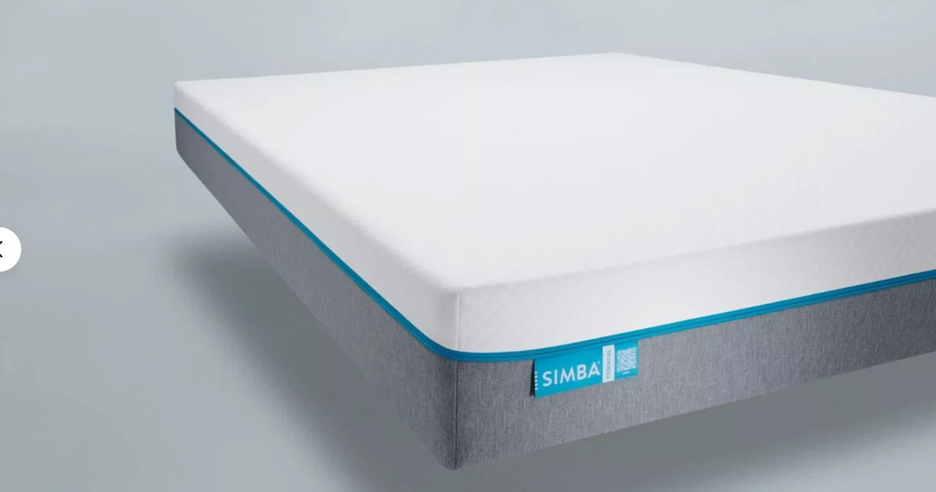 Simba Hybrid Essential Mattress | 2000 Springs & Foam | 20 Night Trial
Opens in a new window or tab