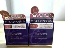 exosome All-in-One Gel Facial Moisturizer, 75ｇJapanese products 2set New FS