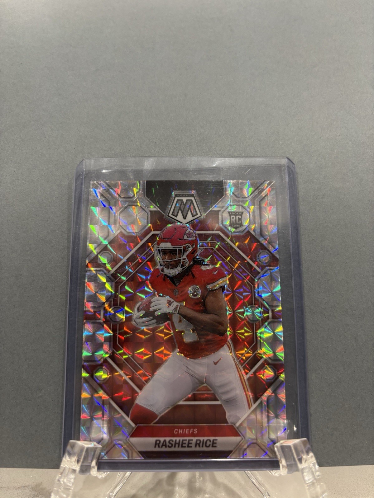 2023 Panini Mosaic - Rookies Rashee Rice #357 Silver Prizm (RC)