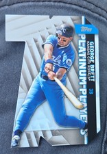 2021 Topps - Topps Platinum Players Die-Cuts George Brett #PDC-8