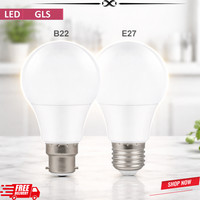 LED GLS LIGHT BULBS 40w 60w 100w WARM/COOL WHITE BC/B22 ES/E27 Bayonet Daylight