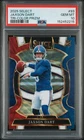 Jaxson Dart 2025 Panini Select #93 Concourse Tri-Color Prizm /399 Giants PSA 10