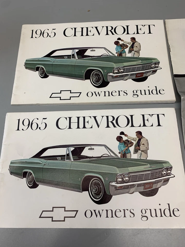 Chevrolet 1965 guía del propietario (2) y lista de precios para Chevrolet - Ephemera Foto 4 de 4